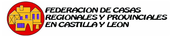 Página de inicio de la Federación de casas regionales y provinciales de Castilla y León