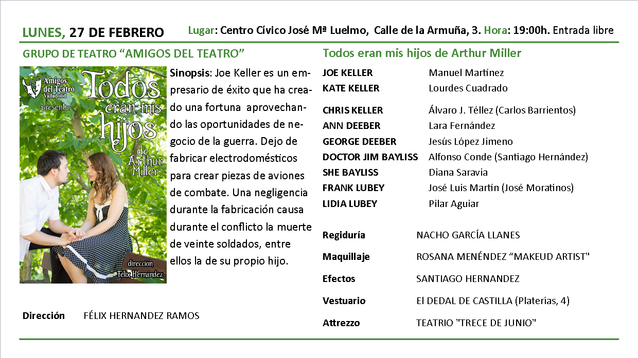 Lunes 27/02/2017