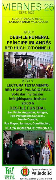 Funeral Red Hugh O'Donnell