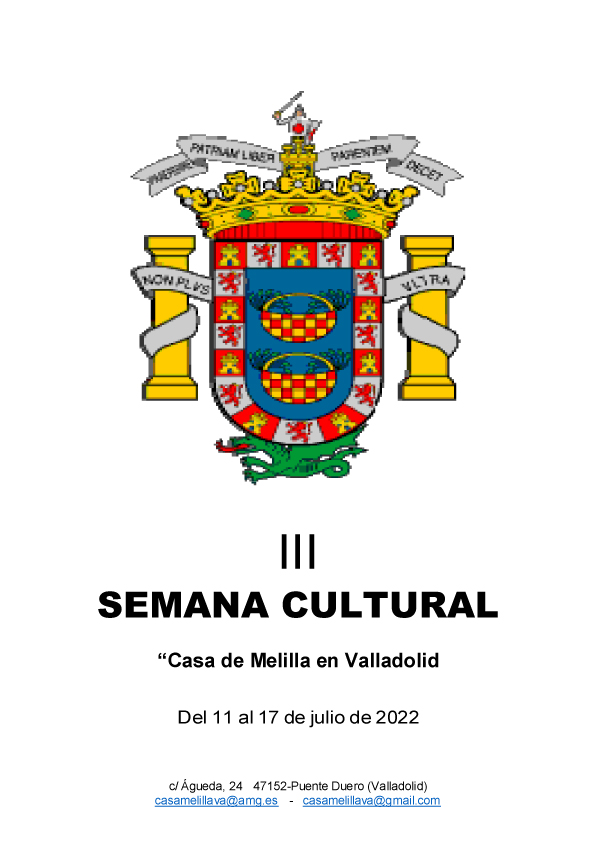 III Semana Cultural Casa de Melilla