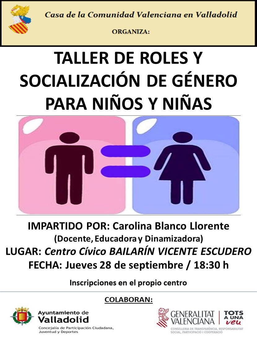 Roles, socializacin de gnero